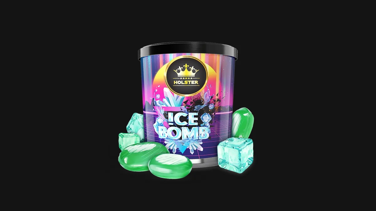Holster の Ice Bomb 200g の商品画像（出典: holster-shop.de）