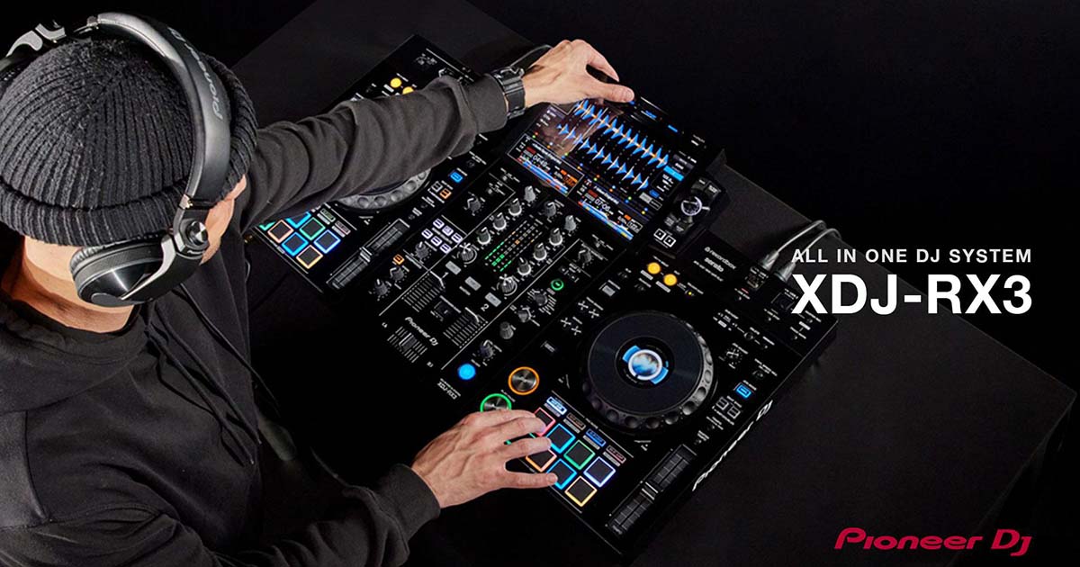 Pioneer DJ XDJ-RX3 オールインワン DJ システム